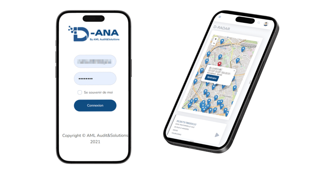 D-ANA version mobile prospection terrain