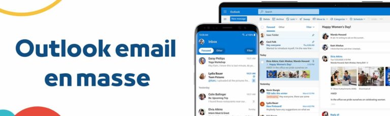 Outlook pour l'envoi de mail en masse